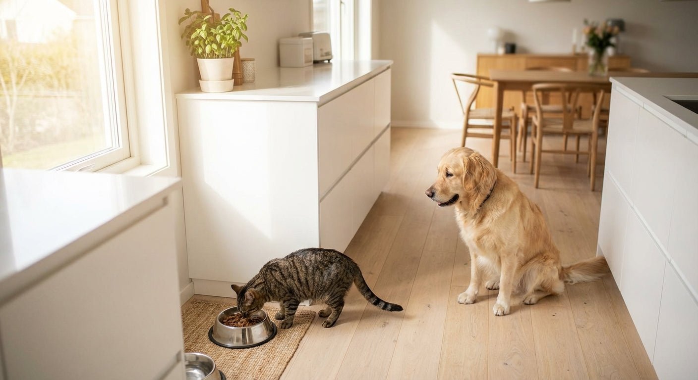 Kan katter äta hundmat säkert? - Gaston