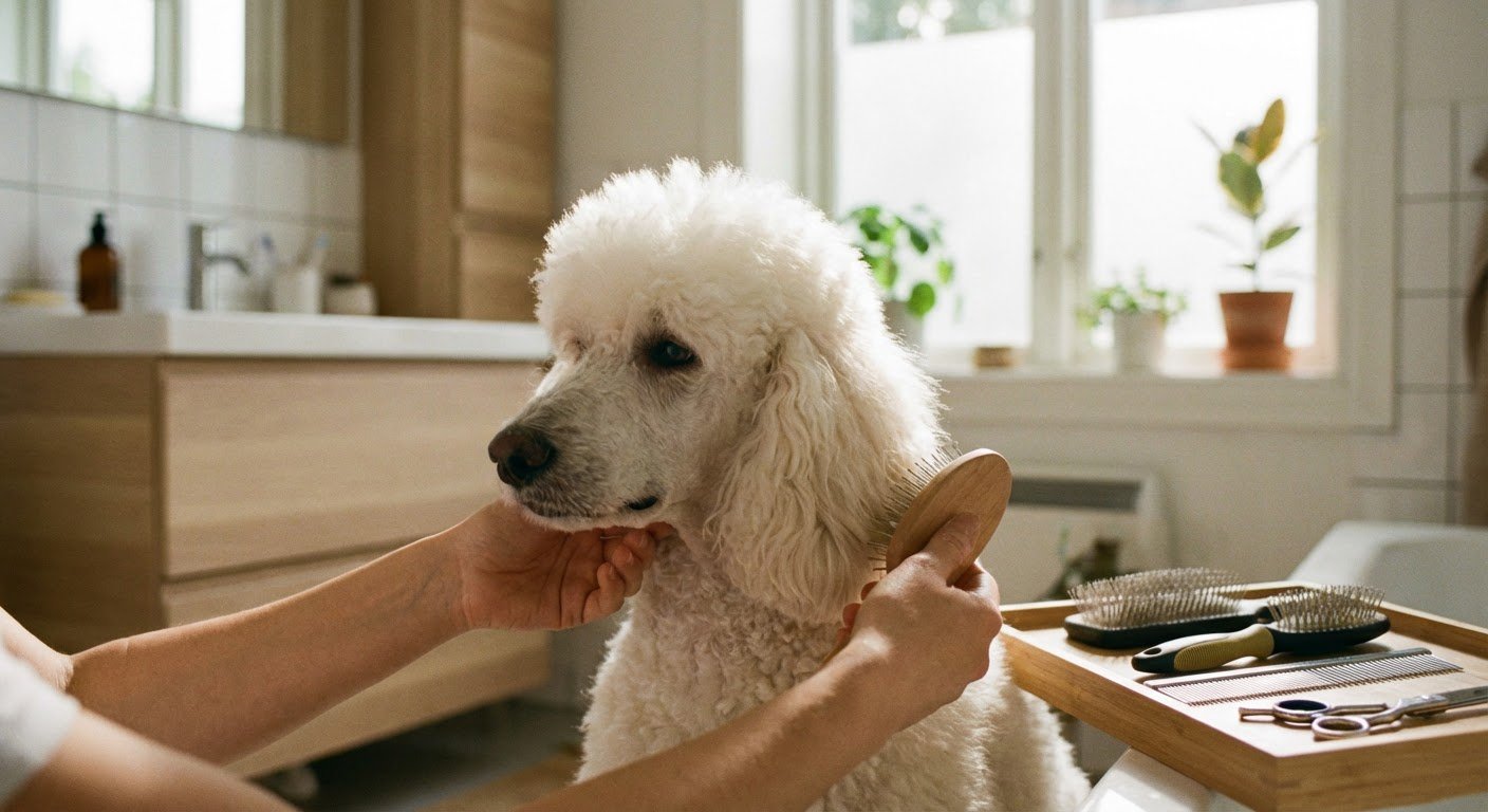 Pälsvård hund: Guide för rätt borstning och bad - Gaston