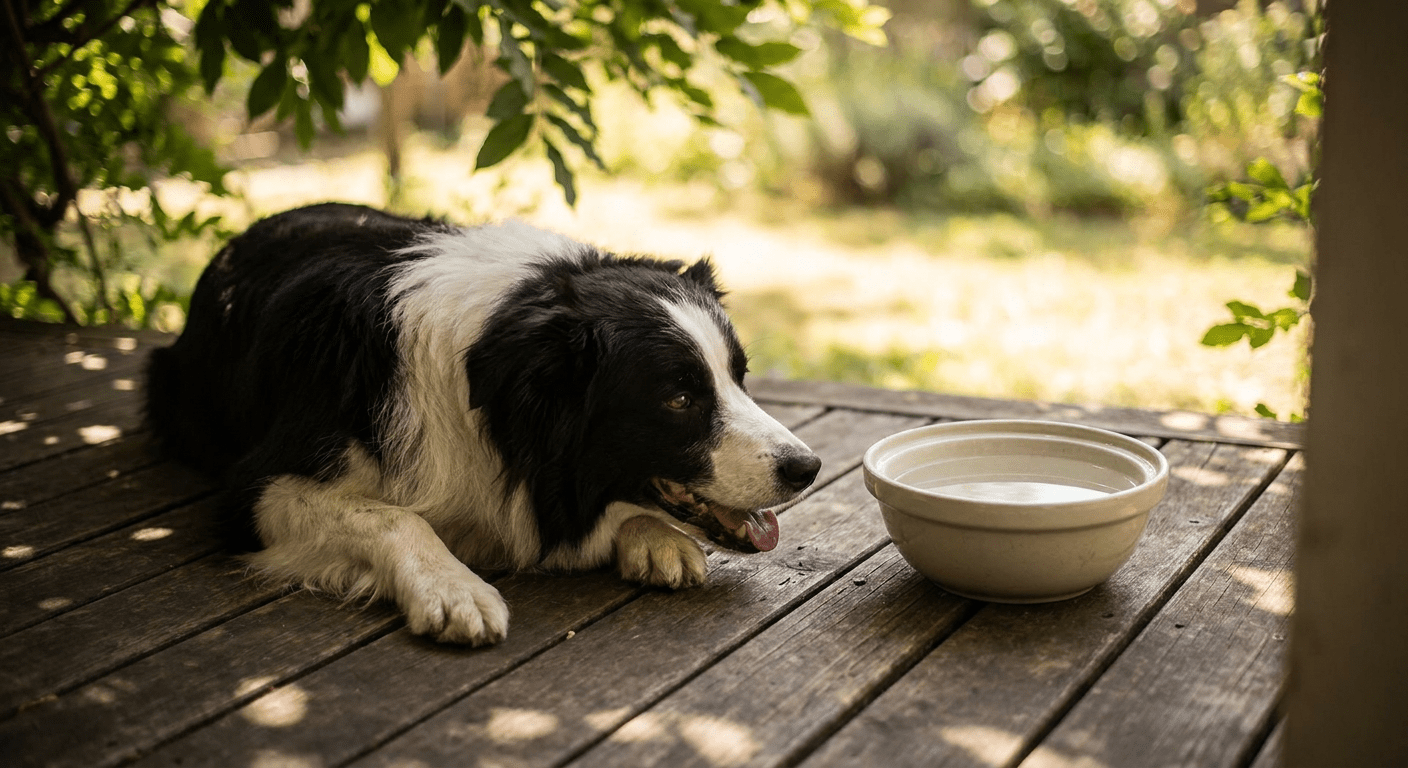 Hund i värmen – tecken på överhettning och vad du gör - Gaston