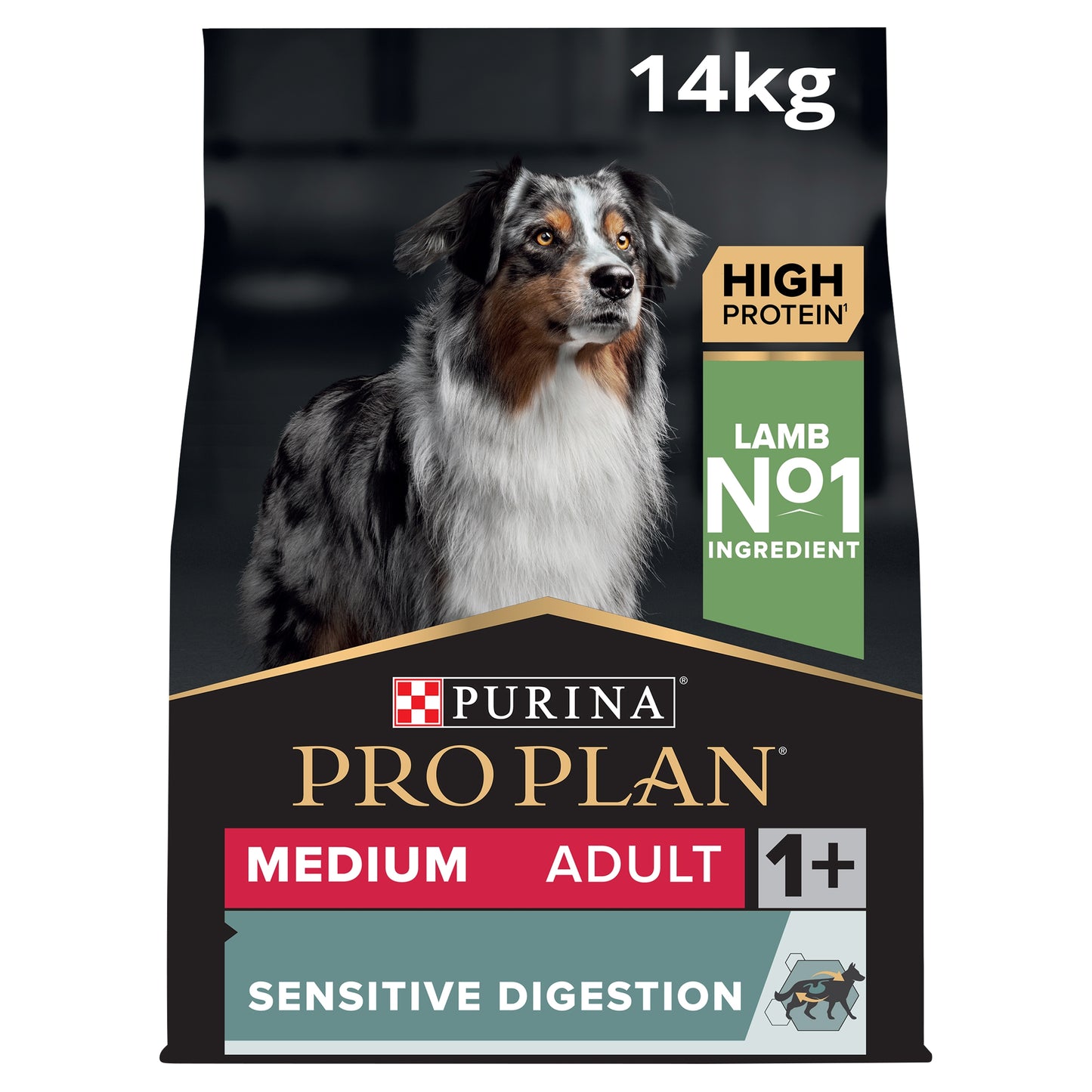 PURINA PRO PLAN Medium Adult Dog Sensitive Digestion Rikt på Lamm