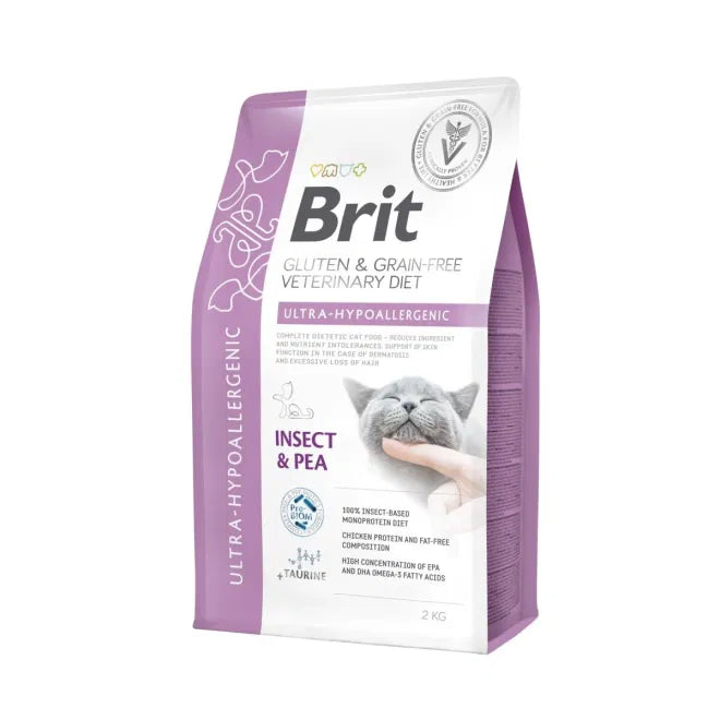Brit GF Vet Diets Cat Ultra-hypoallergenic