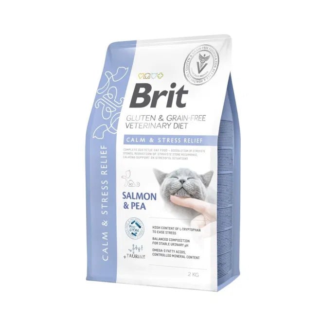 Brit GF Vet Diets Cat Calm & Stress Relief - Handla på Gaston