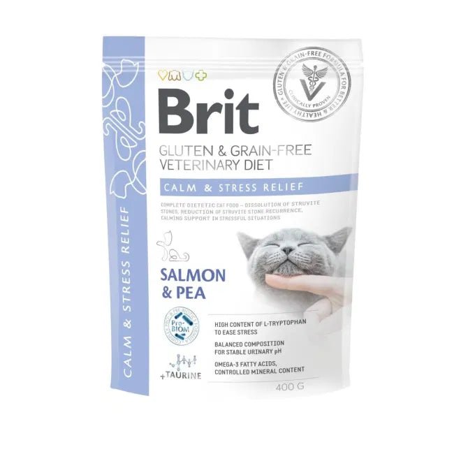 Brit GF Vet Diets Cat Calm & Stress Relief - Handla på Gaston
