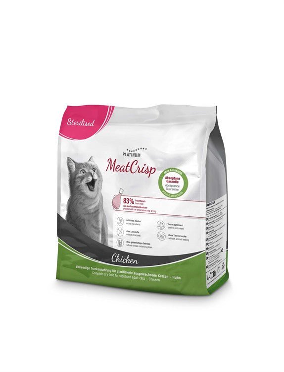 Platinum Cat Meat Crisp Sterilised Chicken - Handla på Gaston