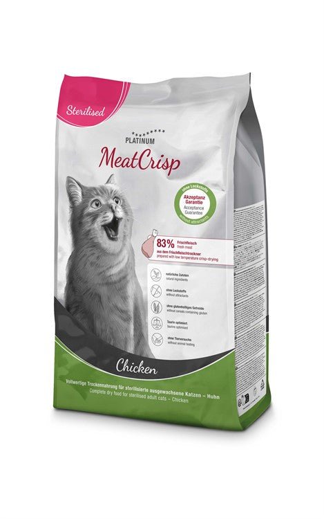 Platinum Cat Meat Crisp Sterilised Chicken - Handla på Gaston