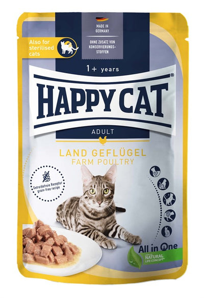 Happy Cat Meat in Sauce Culinary Farm Poultry