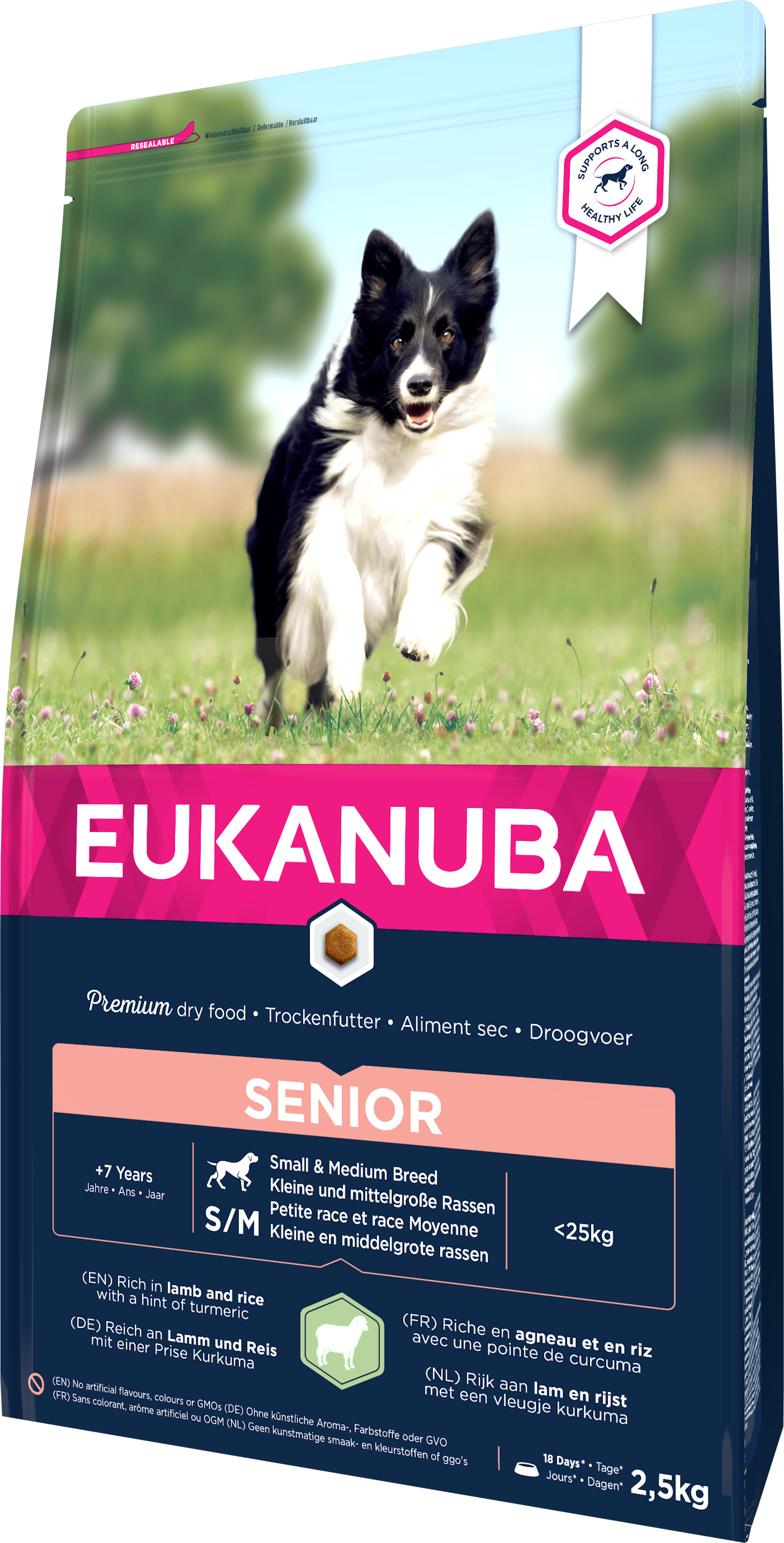 Eukanuba Dog Senior Small / Medium Lamb & Rice