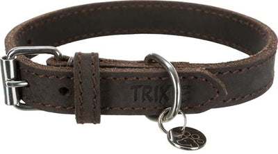 Trixie Rustic Råläder Halsband