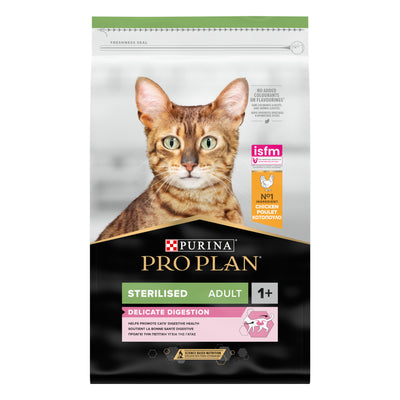 PURINA PRO PLAN Sterilised Adult 1+ Delicate Digestion Rik På Kyckling