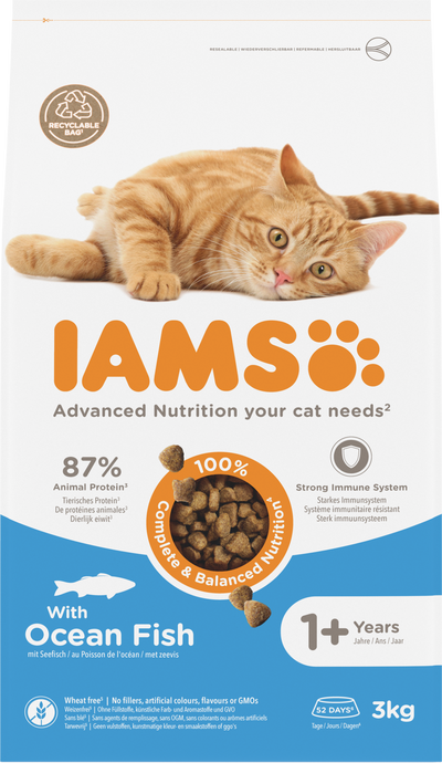 Iams Cat Adult Ocean Fish