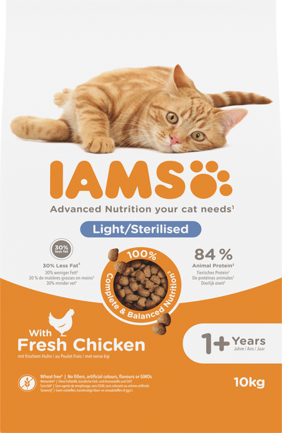 Iams Cat Adult Sterilised Chicken