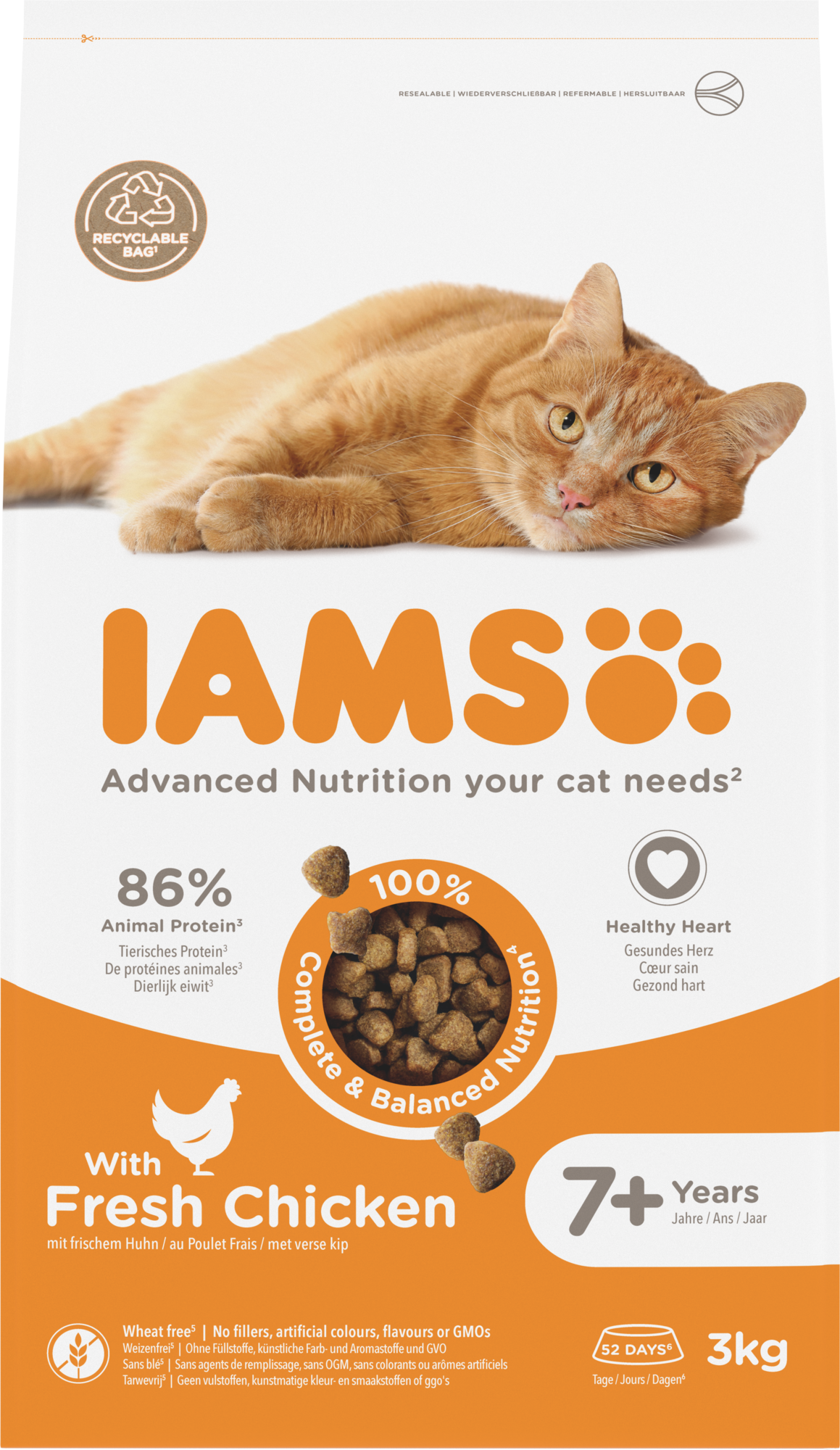 Iams Cat Senior Chicken
