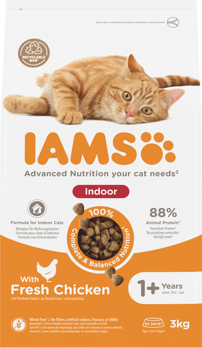 Iams Cat Adult Indoor Chicken