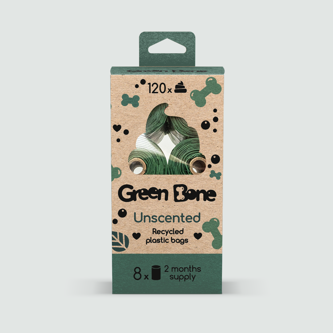 Green Bone Hundbajspåsar