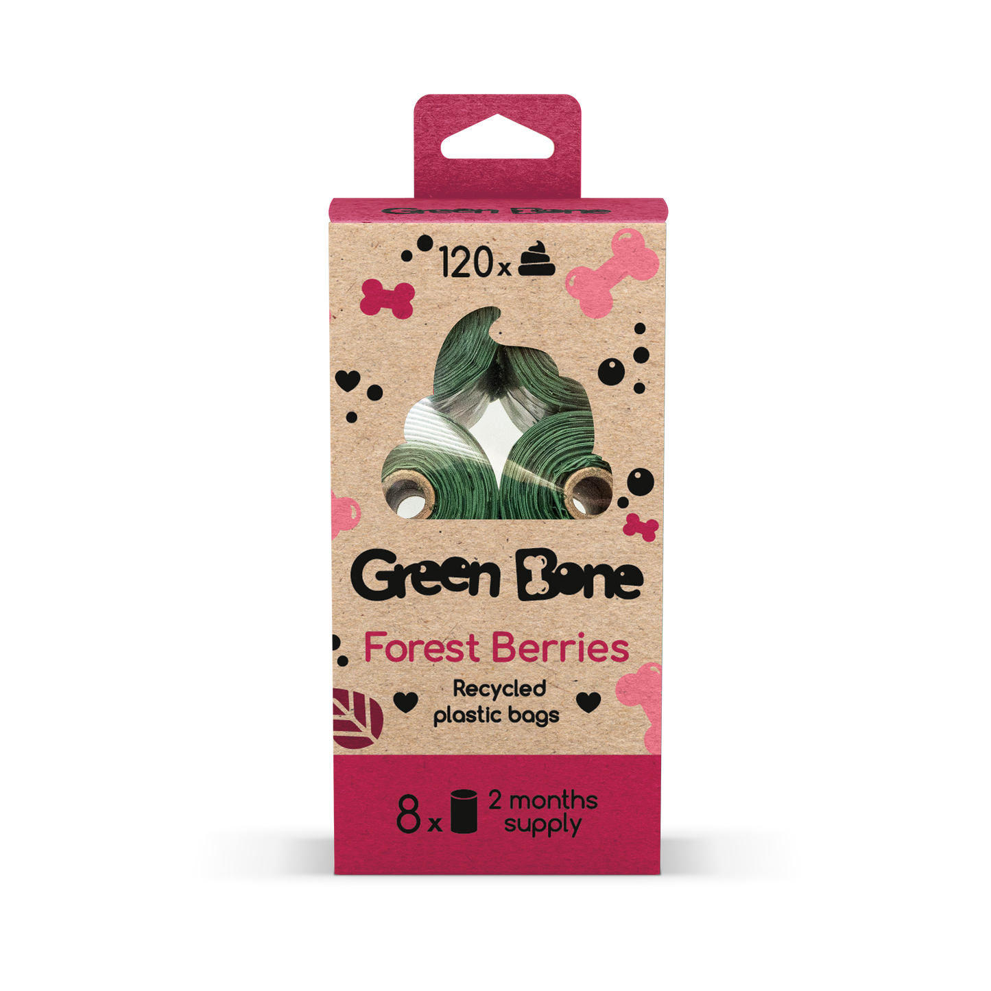 Green Bone Hundbajspåsar