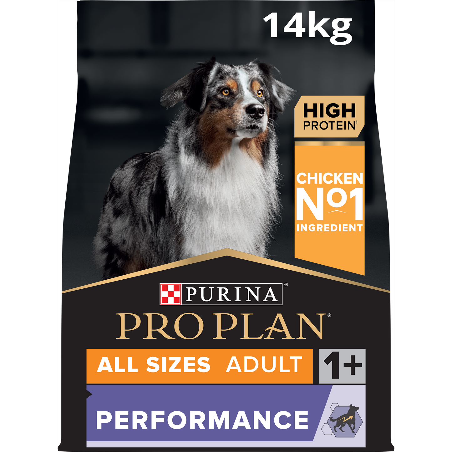 PURINA PRO PLAN All Sizes Adult Dog Performance Rikt på kyckling