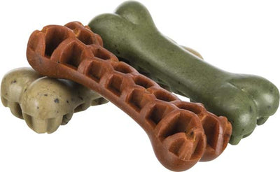 Trixie Denta Fun Veggie Honey Comb Bone Med Alger