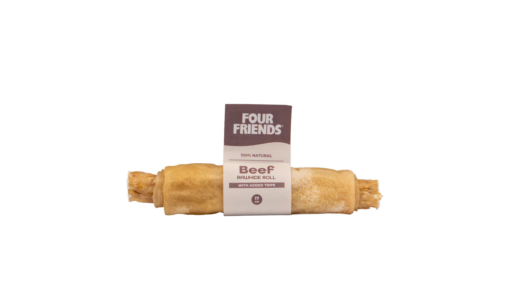 FourFriends Beef rawhide roll with tripe