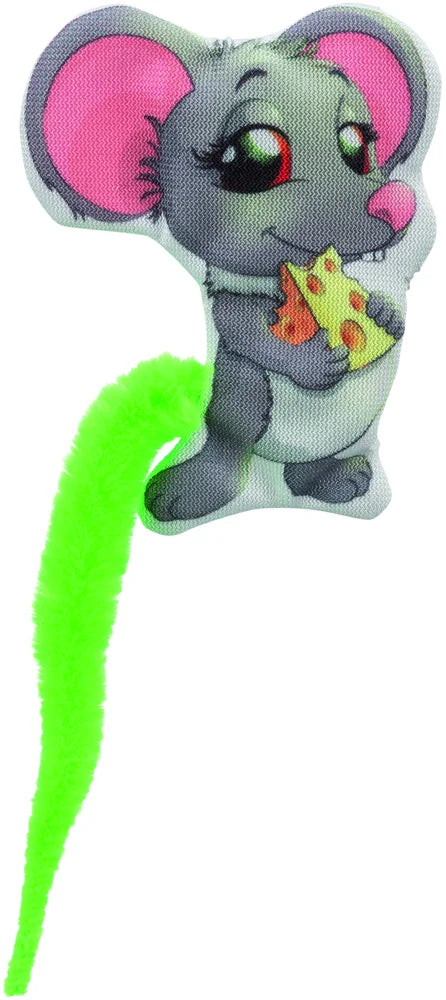 Mus, tyg, catnip