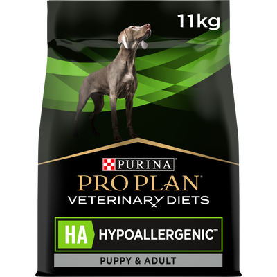 PURINA PRO PLAN VET DIETS HA Hypoallergenic torrfoder hund 11kg