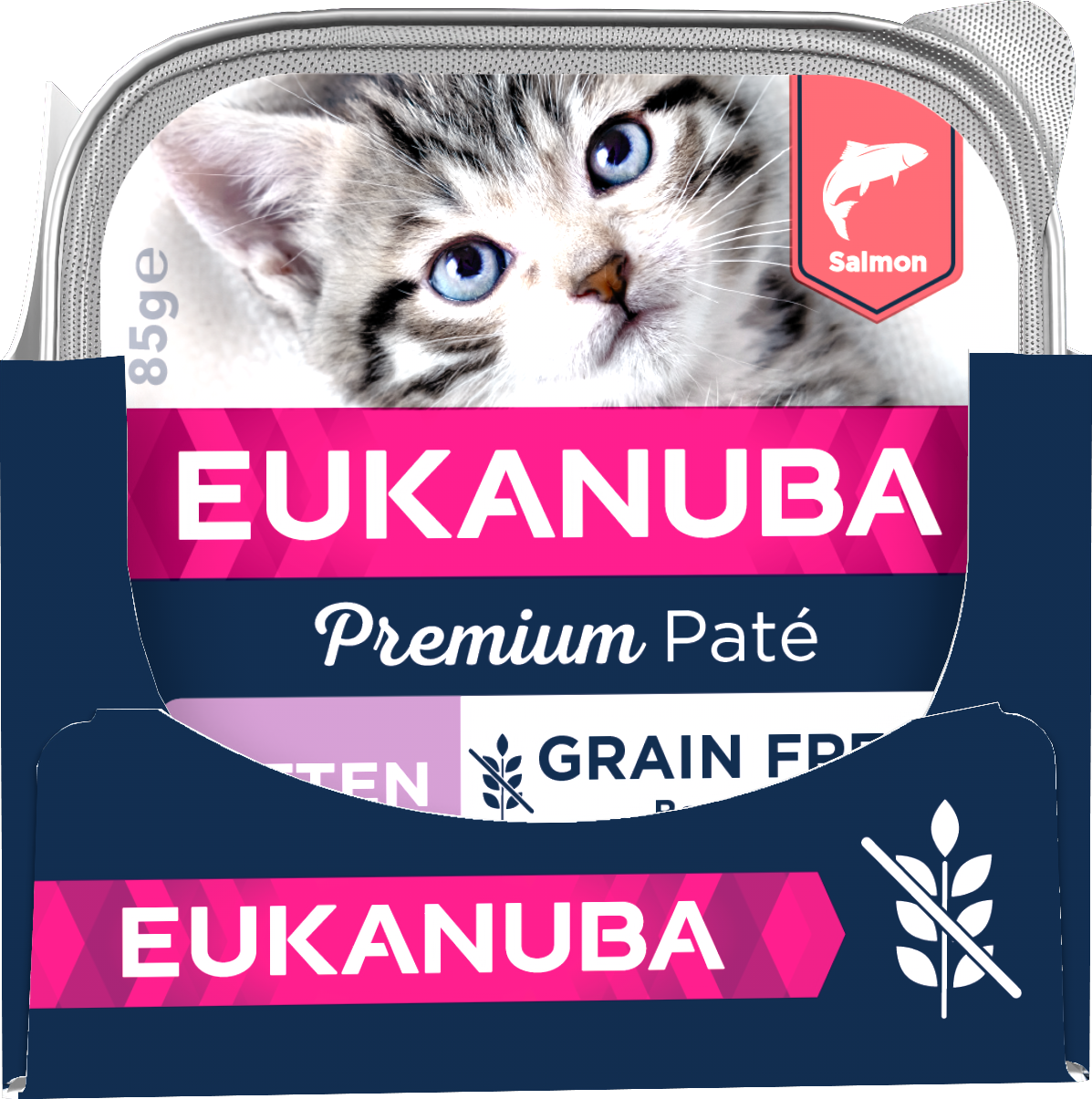 Eukanuba Cat Grain Free Kitten Salmon Paté