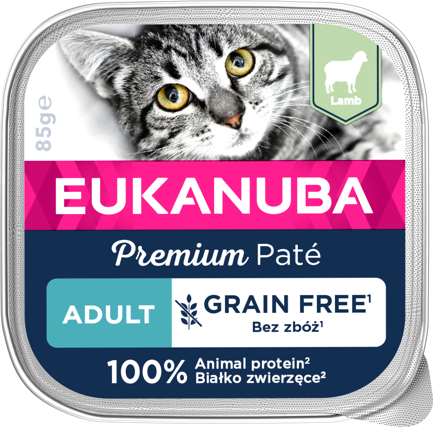 Eukanuba Cat Grain Free Adult Lamb Paté