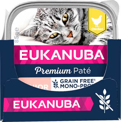Eukanuba Cat Grain Free Senior Chicken Paté Mono