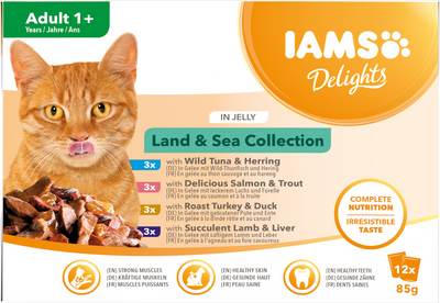 Iams Cat Delights Gravy Multipack Land & Sea