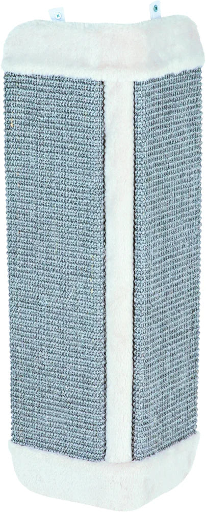 Klösbräda hörn, sisal/plysch