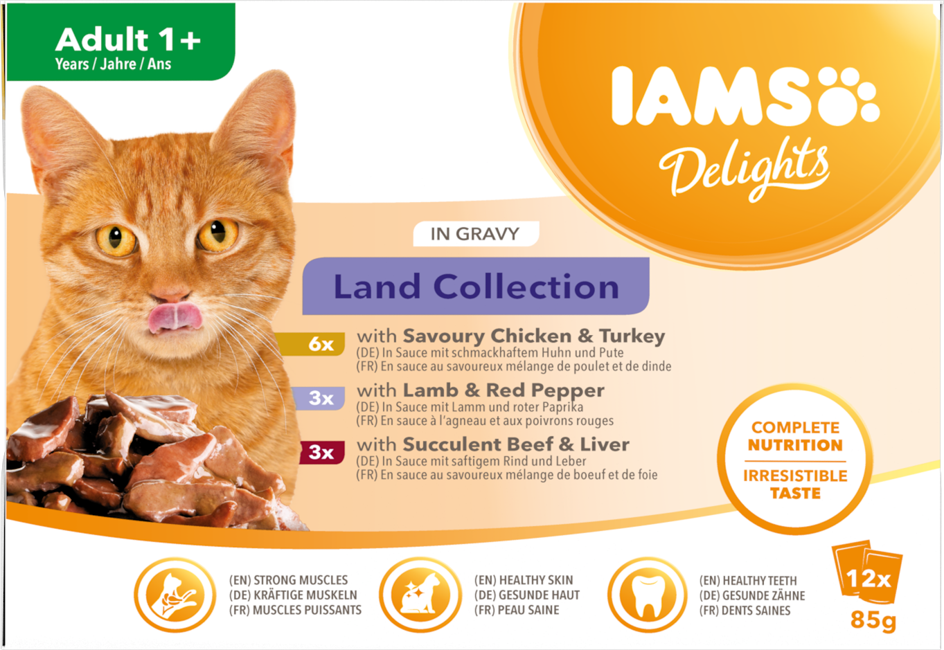 Iams Cat Delights Gravy Multipack Land