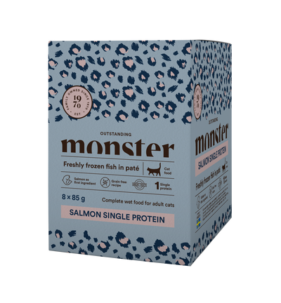Monster Cat Pouches Adult Salmon