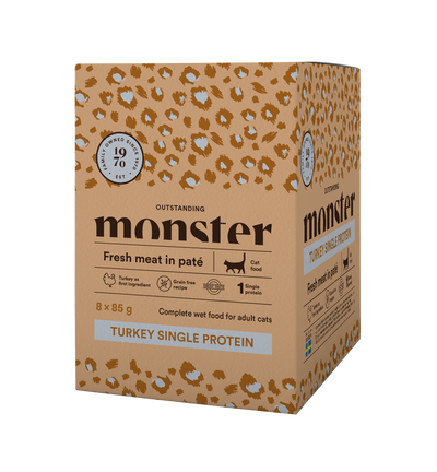Monster Cat Pouches Adult Turkey