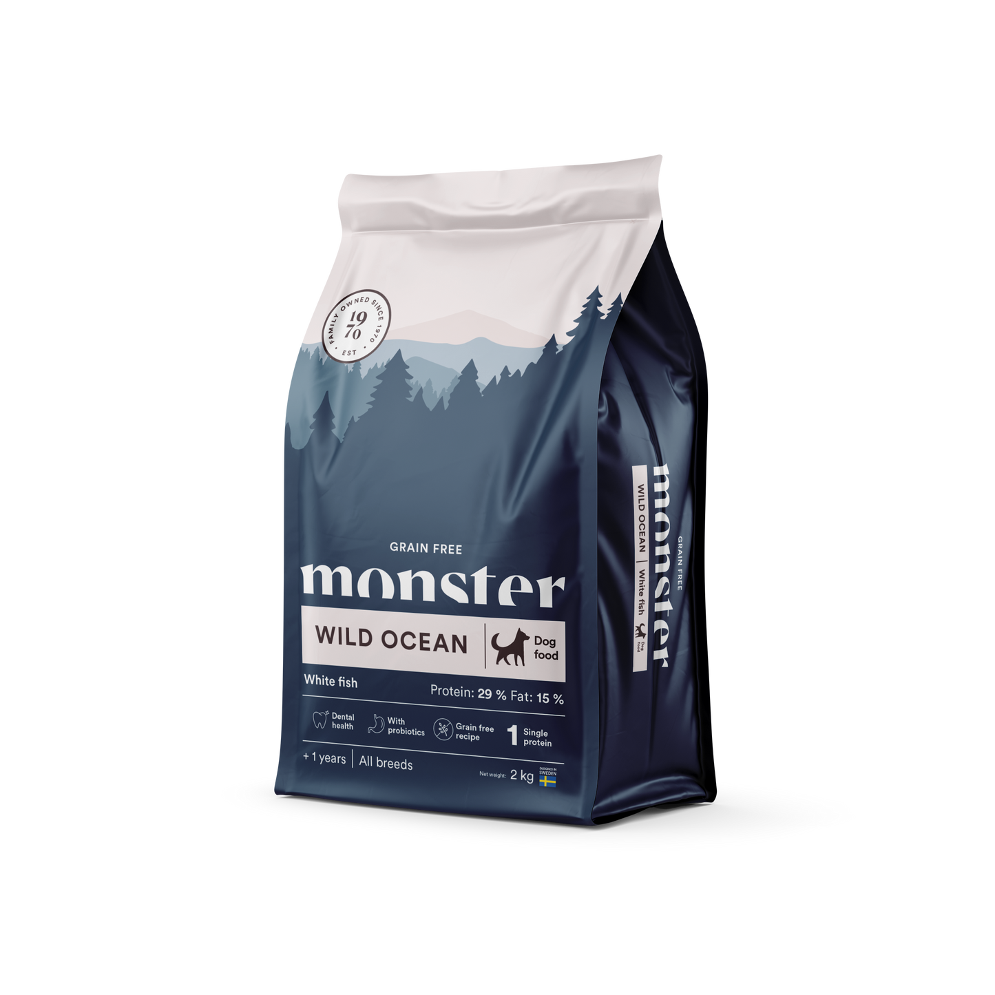 Monster Dog Grain Free Wild Ocean Sensitive