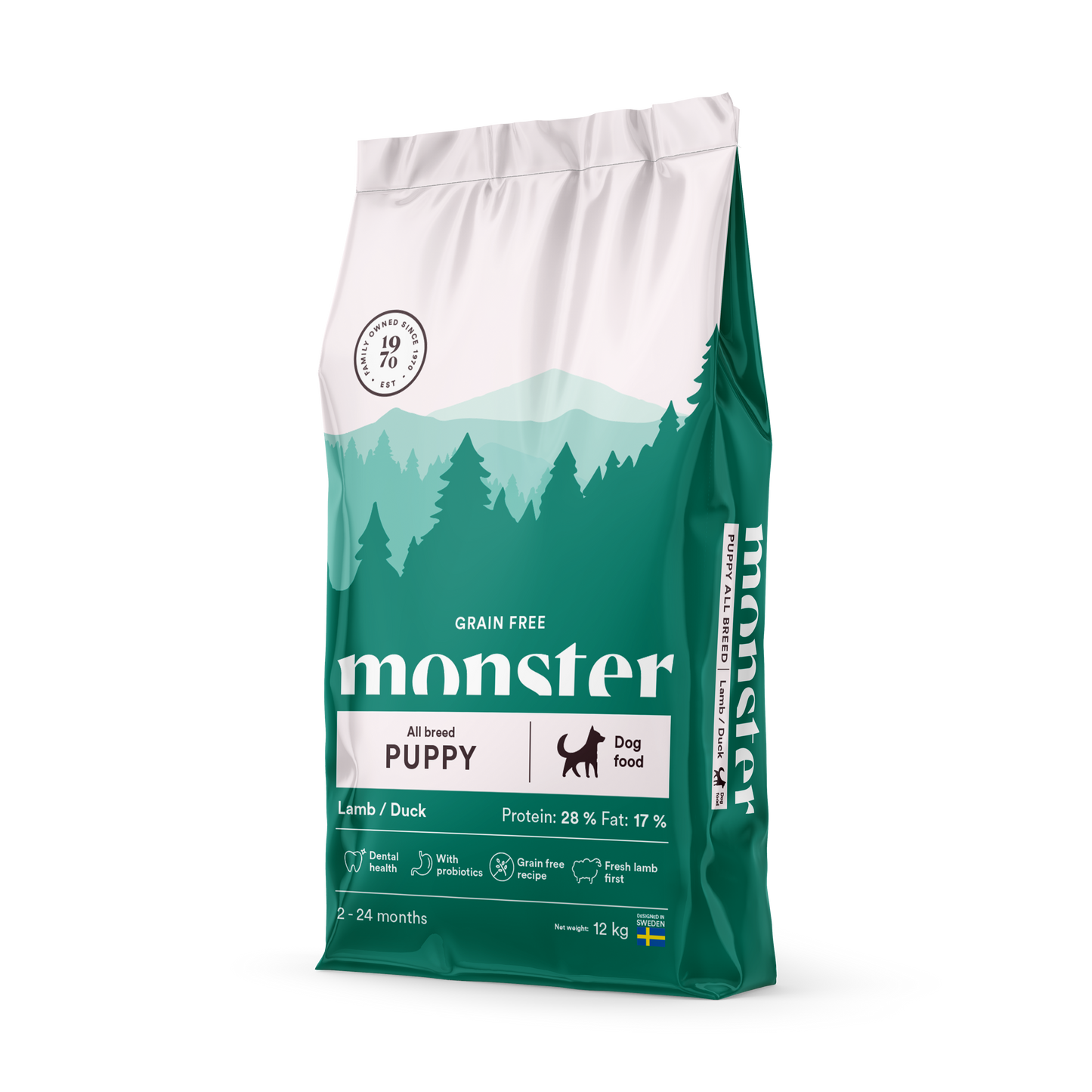 Monster Dog Grain Free Puppy All Breed Lamb/Duck