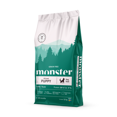 Monster Dog Grain Free Puppy All Breed Lamb/Duck