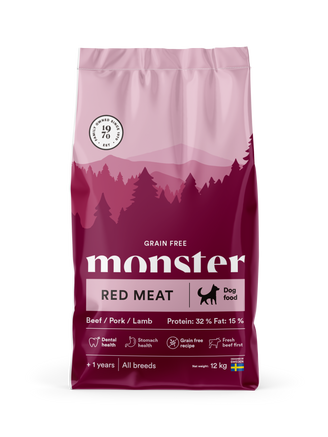Monster Dog Grain Free Adult Red Meat