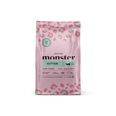 Monster Cat Grain Free Kitten Turkey/Chicken