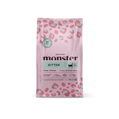 Monster Cat Grain Free Kitten Turkey/Chicken