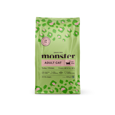 Monster Cat Grain Free Adult Turkey/Chicken