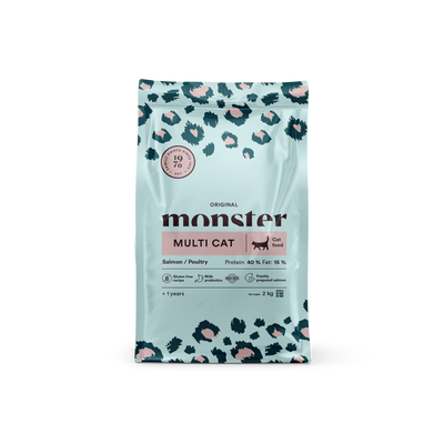 Monster Cat Original Multicat Salmon/Poultry