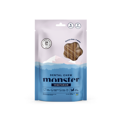 Monster Dog Dental Chew Vegetarian Small