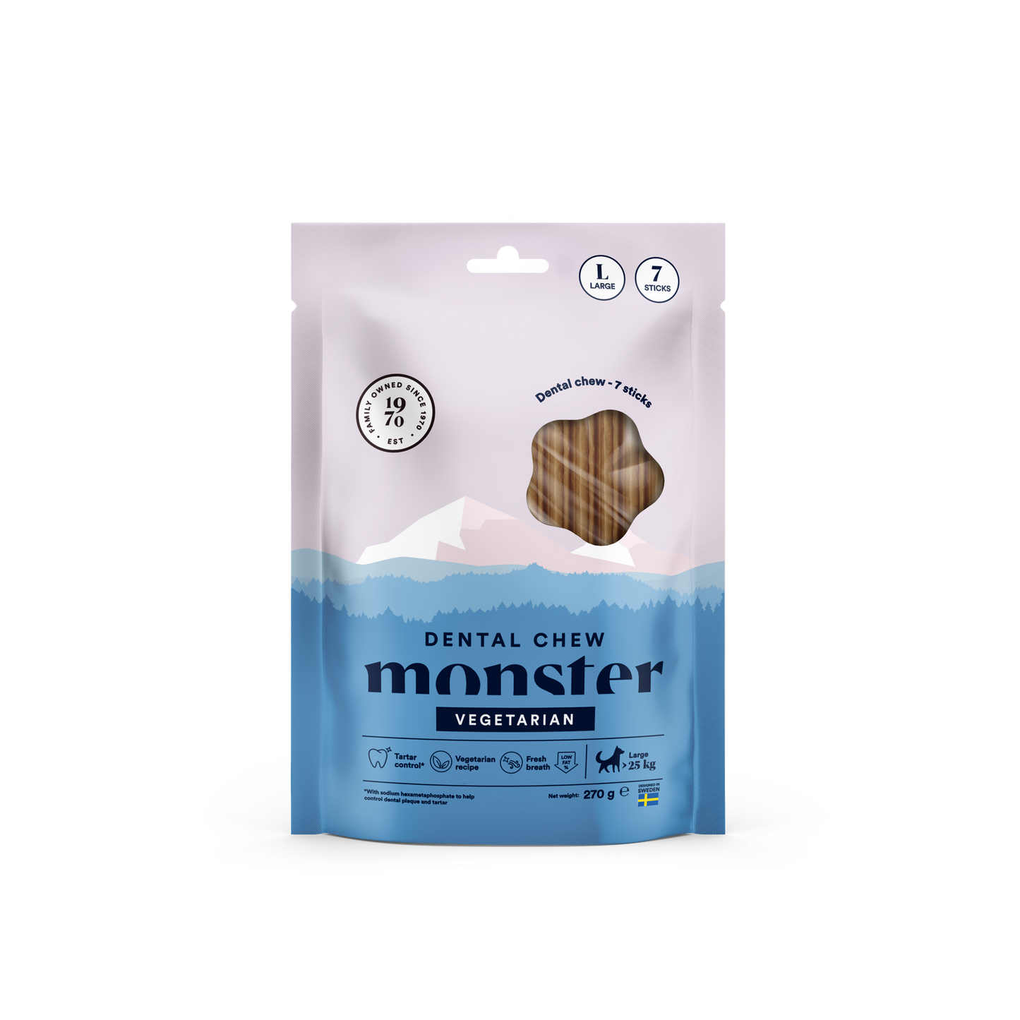 Monster Dog Dental Chew Vegetarian Large