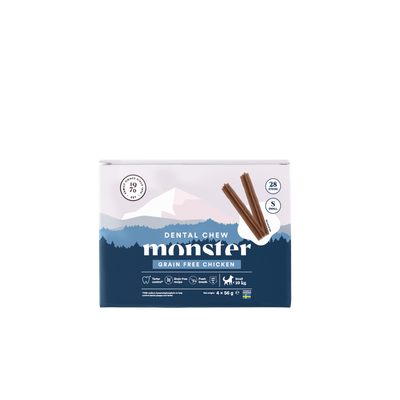 Monster Dog Dental Chew Grain Free Chicken Small