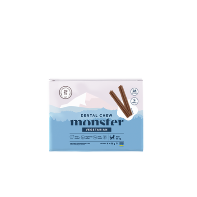 Monster Dog Dental Chew Vegetarian Small