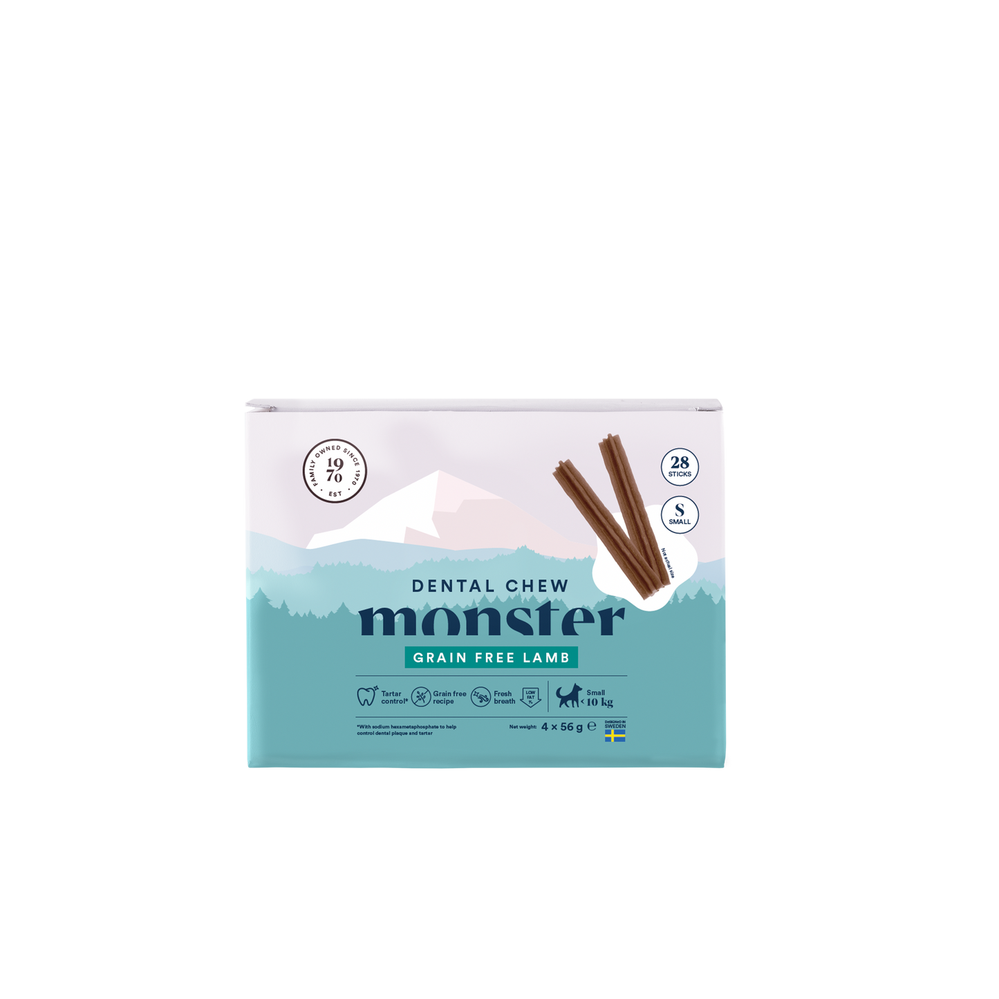 Monster Dog Dental Chew Lamb Small
