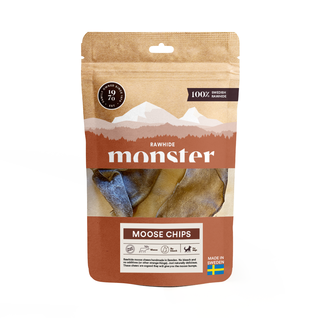 Monster Rawhide Moose Chips Bag