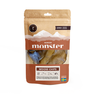 Monster Rawhide Moose Chips Bag