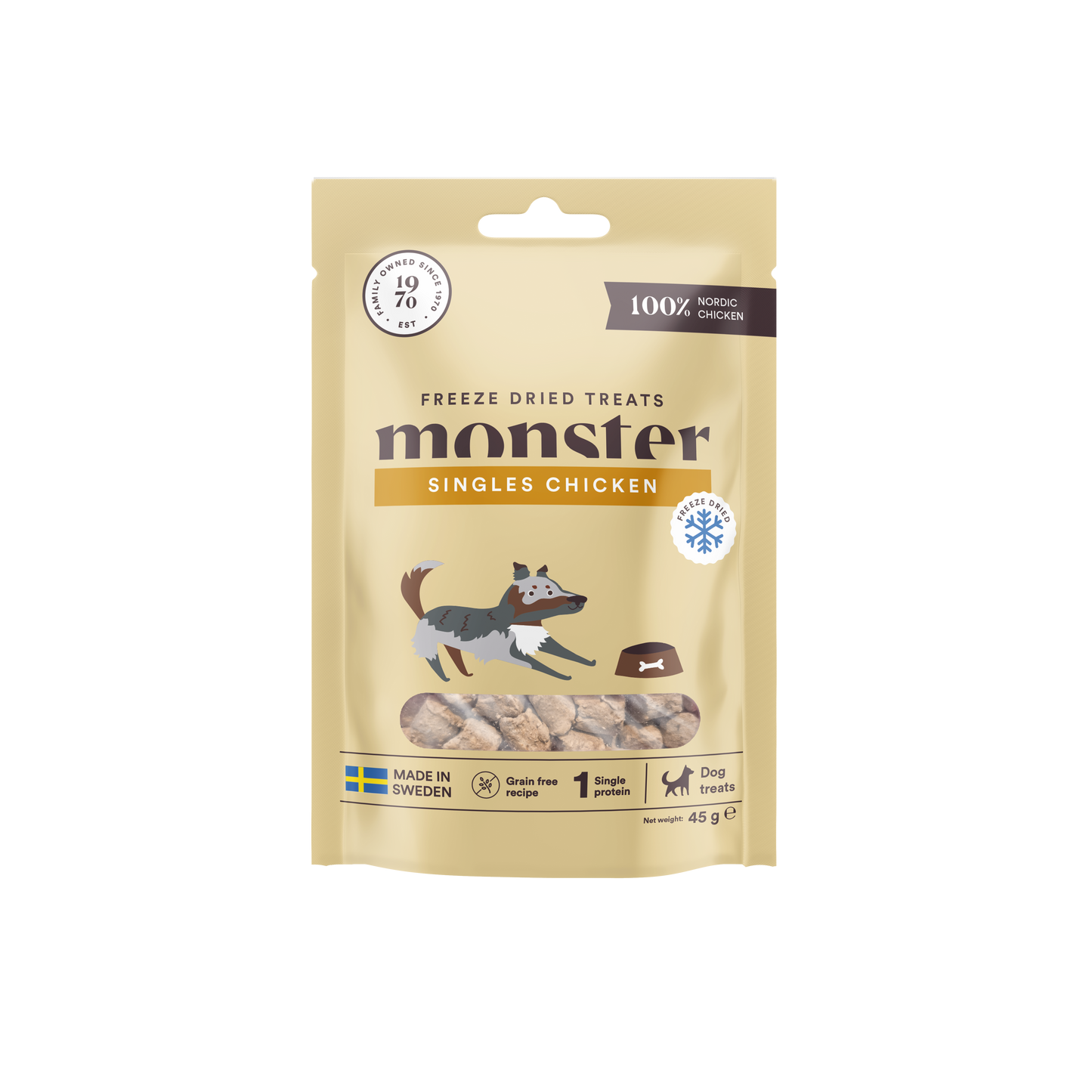 Monster Dog Treats Freeze Dried Chicken