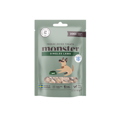 Monster Dog Treats Freeze Dried Lamb
