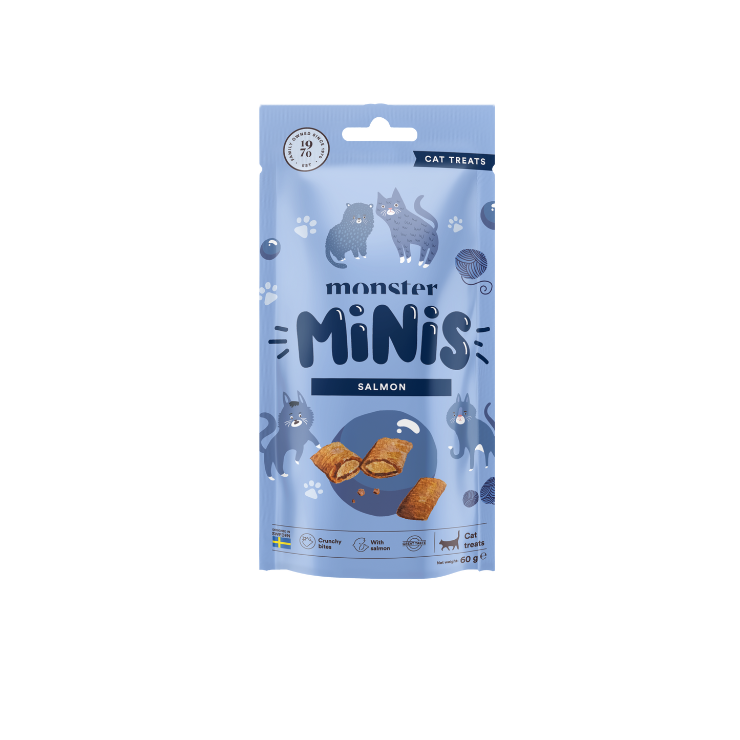 Monster Cat Minis treats Salmon